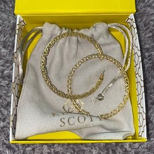 Kendra Scott Gold Hoop Earrings